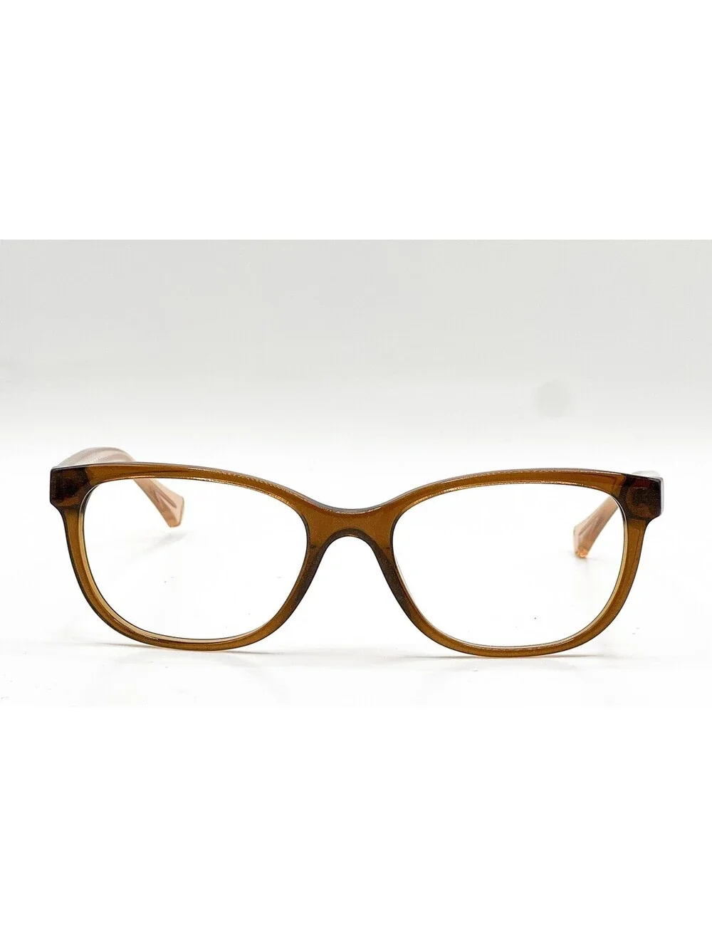 Coach HC 6072 5328 Brown Glitter Light Brown Authentic Eyeglass Frames 52-17